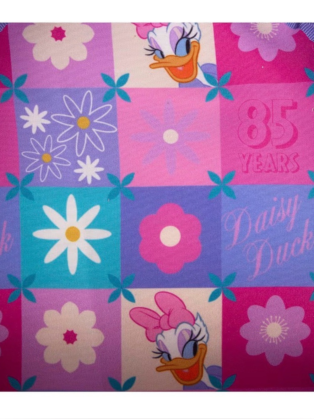 NWT Loungefly Disney Daisy Duck 85th Anniversary Sequin Cosplay Mini Backpack - Picture 5 of 12